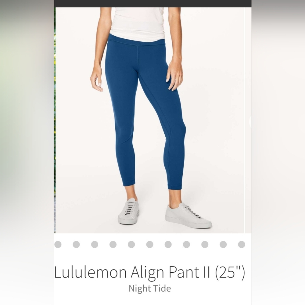 RARE NWT 🍋Lululemon🍋 Align Leggings Night Tide Size 2